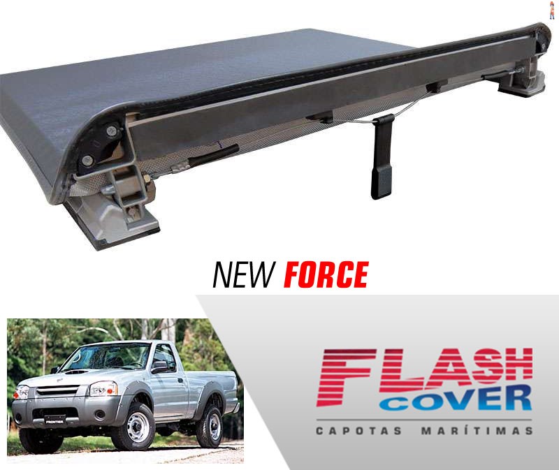 Capota Maritima FlashCover NewForce Nissan FRONTIER CS 02/2008 BNF  Capota: BN071F