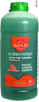 Aditivo para Radiador - GREEN POWER 1 Litro - AJAX - cod: 985A.500.100