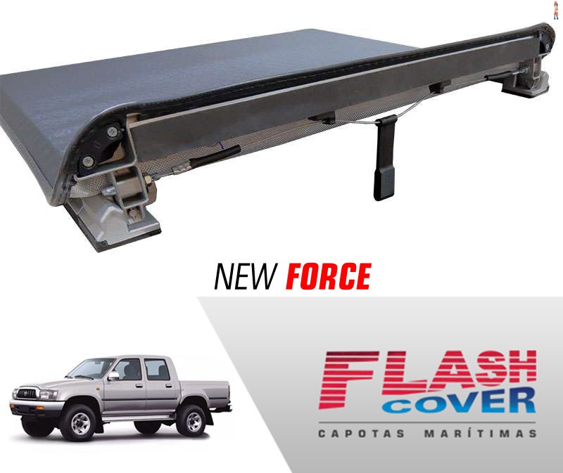 Capota Maritima FlashCover NewForce Toyota HILUX CD C/GRA 98/2004 BNF  Capota: BN064F
