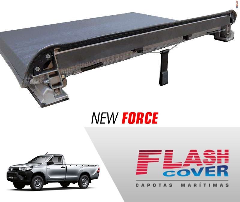 Capota Maritima FlashCover NewForce Toyota HILUX CS C/GRA 2016/ BNF  Capota: FF199