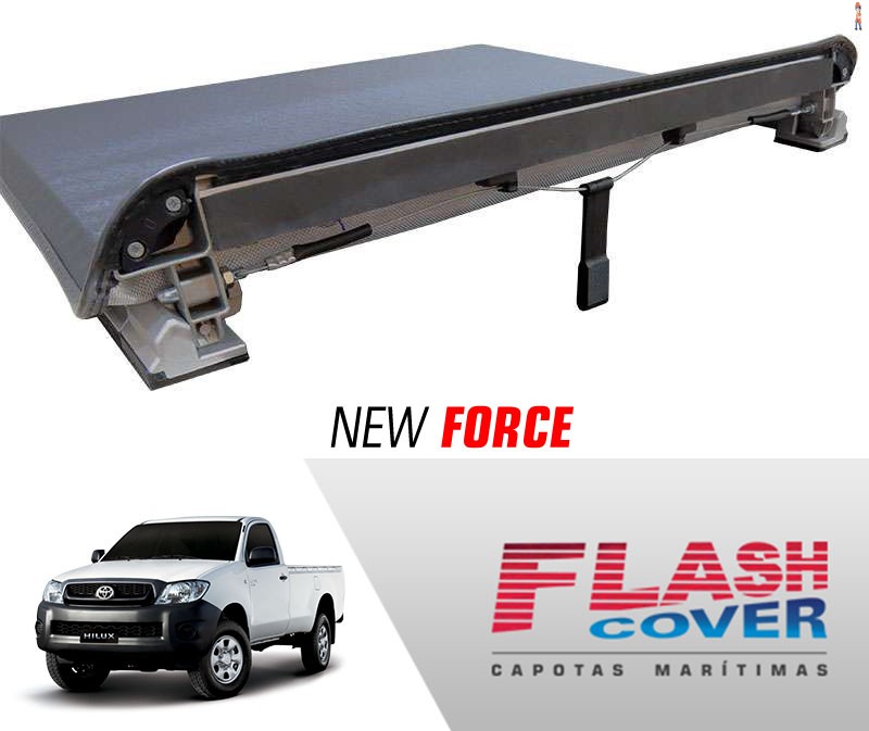 Capota Maritima FlashCover NewForce Toyota HILUX CS C/GRA 05/2015 BNF  Capota: BN103F