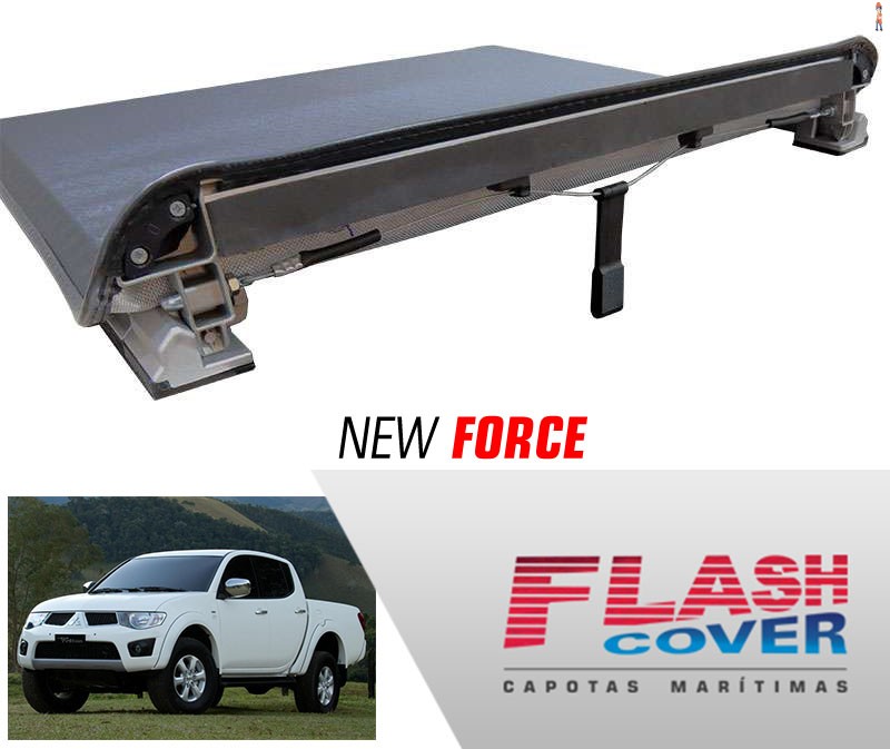 Capota Maritima FlashCover NewForce Mitsubishi L200 TRITON XB 2012/ BNF  Capota: BN170F