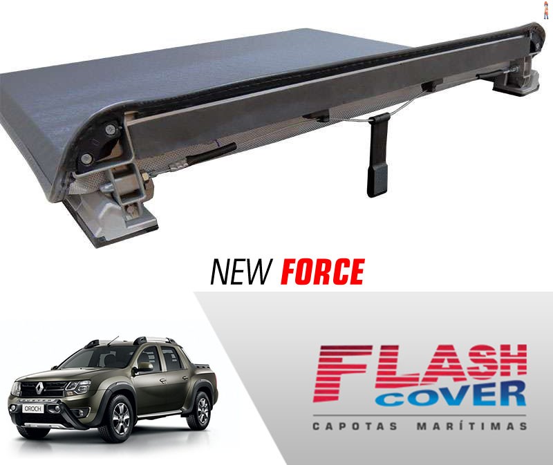 Capota Maritima FlashCover NewForce RENAULT OROCH INTERNA S/SA 2017/ BNF Capota: FF206