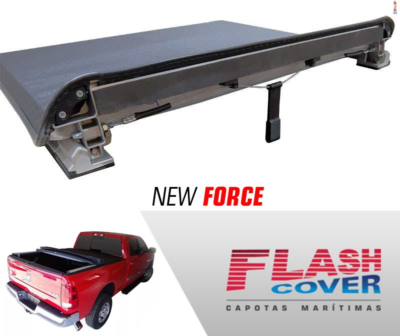 Capota Maritima FlashCover NewForce DODGE RAM CD 05/2012 BNF  Capota: BN099F