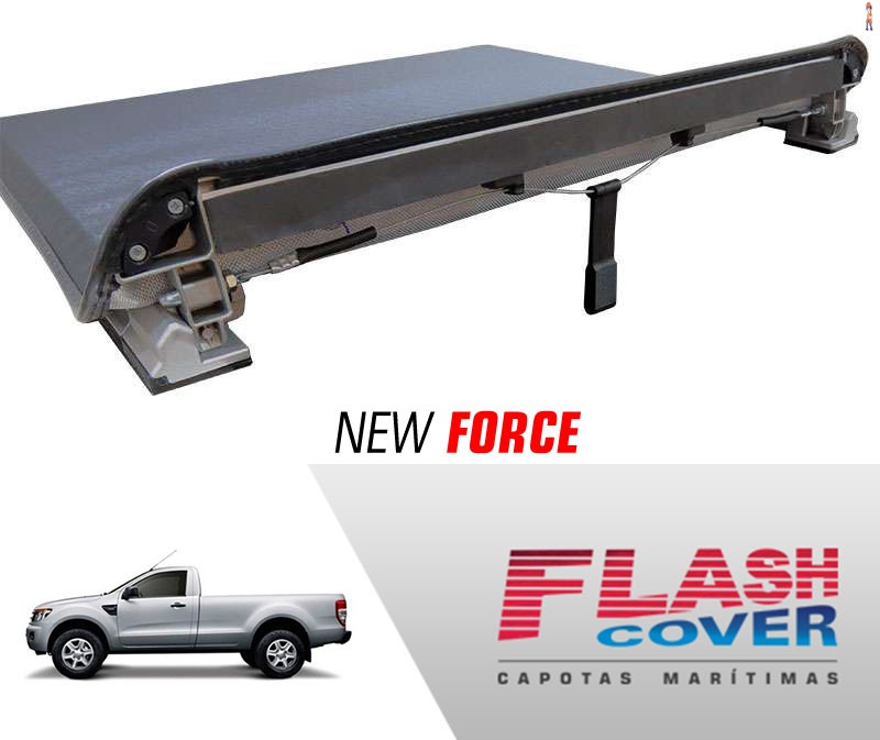 Capota Maritima FlashCover NewForce Ford RANGER XLS CS 2012/ BNF  Capota: BN178F