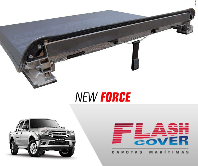 Capota Maritima FlashCover NewForce Ford RANGER XLT CD C/SA D 2012/ BNF  Capota: BN177F