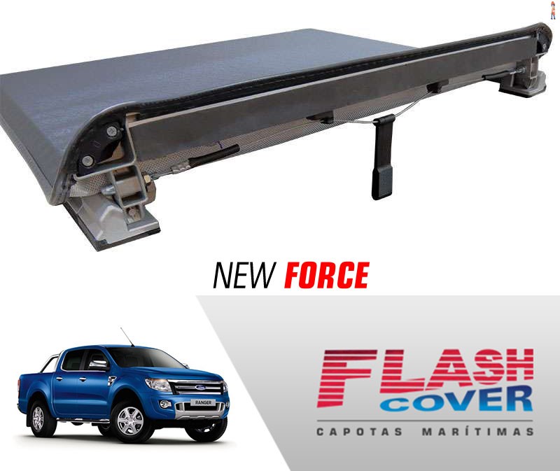 Capota Maritima FlashCover NewForce Ford RANGER XLT CD 2013/ CRI BNF  Capota: BN933F