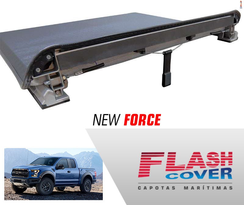 Capota Maritima FlashCover NewForce Ford F150 RAPTOR CE BNF Capota: FC002