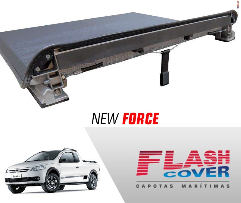Capota Maritima FlashCover NewForce VW  SAVEIRO CE S/GAN 2010/ BNF  Capota: BN154F