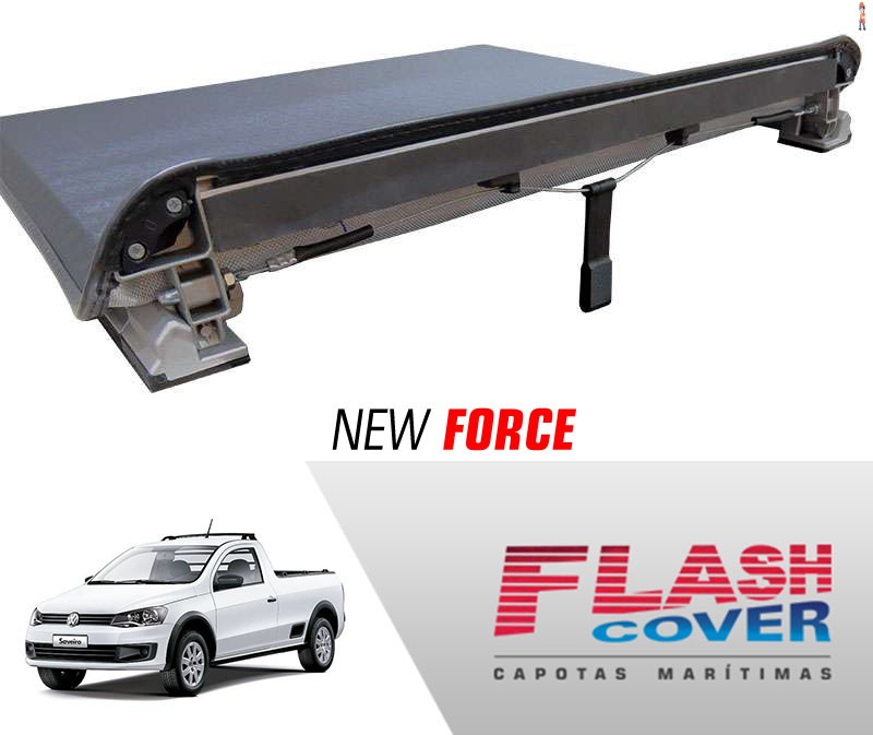 Capota Maritima FlashCover NewForce VW SAVEIRO CS S/GAN 2010/ BNF  Capota: BN156F