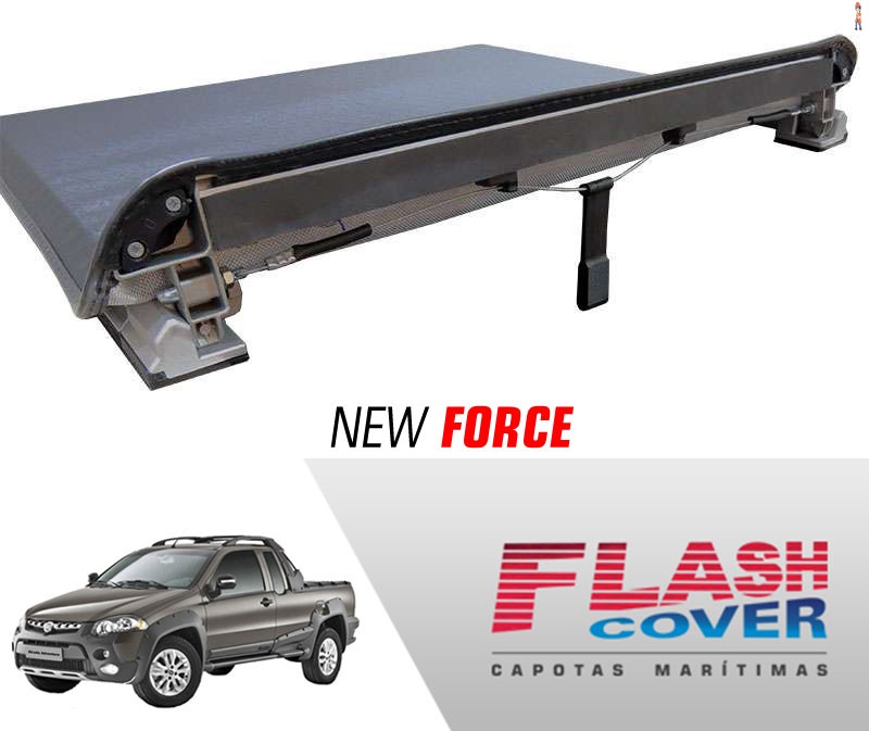 Capota Maritima FlashCover NewForce FIAT STRADA ADV CE S/STP 2014/ BNF  Capota: BN181F