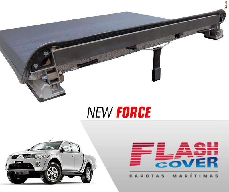 Capota Maritima FlashCover NewForce Mitsubishi L200 TRITON 2009/ BNF  Capota: BN130F