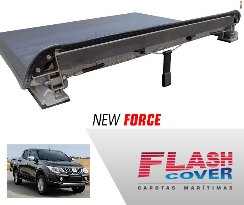 Capota Maritima FlashCover NewForce Mitsubishi L200 TRITON SPORT 2017/ BNF Capota: FF202